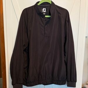 FJ Footjoy Golf Pullover Windbreaker Jacket Men's‎ Size XL